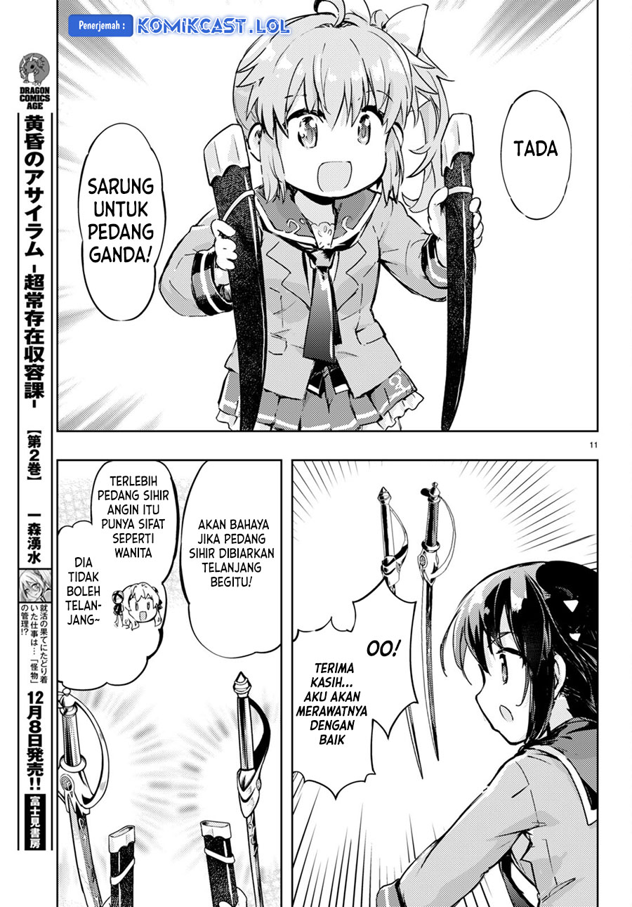 Kenshi wo Mezashite Nyuugaku shita no ni Mahou Tekisei 9999 nan desu kedo!? chapter 69